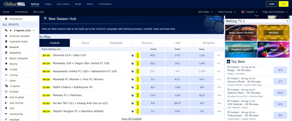 William Hill Sportsbook